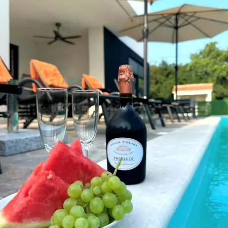 Aria - Istria - Private Heated Pool, Sauna & Jacuzzi Umago